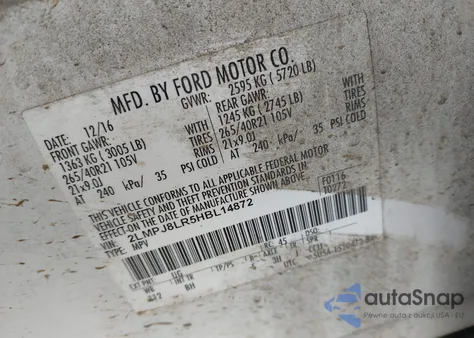 2017 Lincoln Mkx Reserve from USA, damaged, VIN 2LMPJ8LR5HBL14872